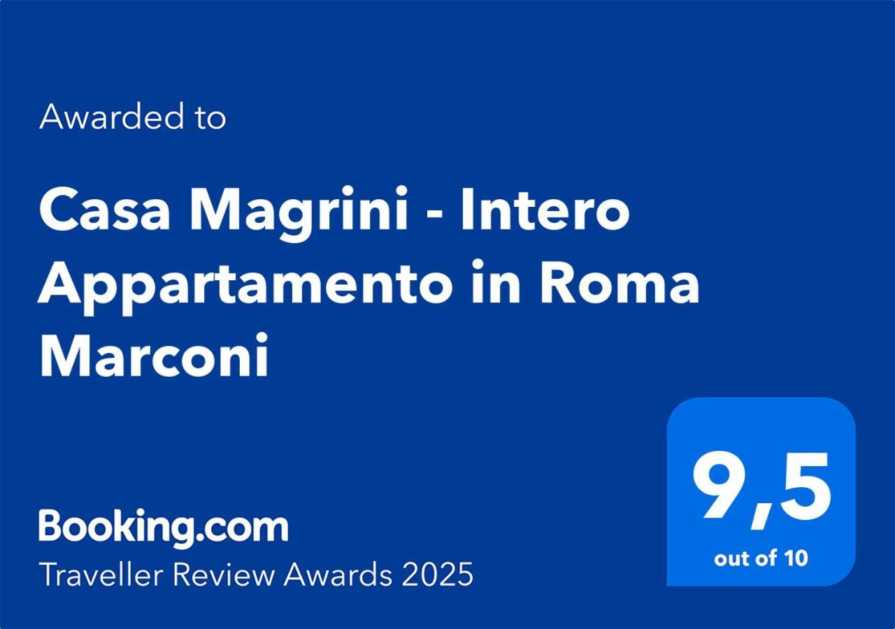 Casa Magrini - Intero Appartamento In Roma Marconi מראה חיצוני תמונה